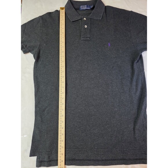 Polo by Ralph Lauren Men's Size XXL Black w/‎ Purple Logo - Picture 5 of 5